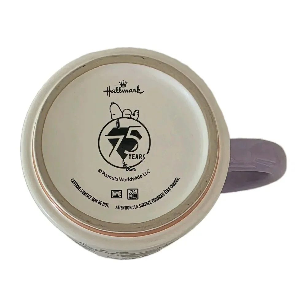 Hallmark Peanuts 75th Anniversary Lucy Through the Decades Coffee Mug